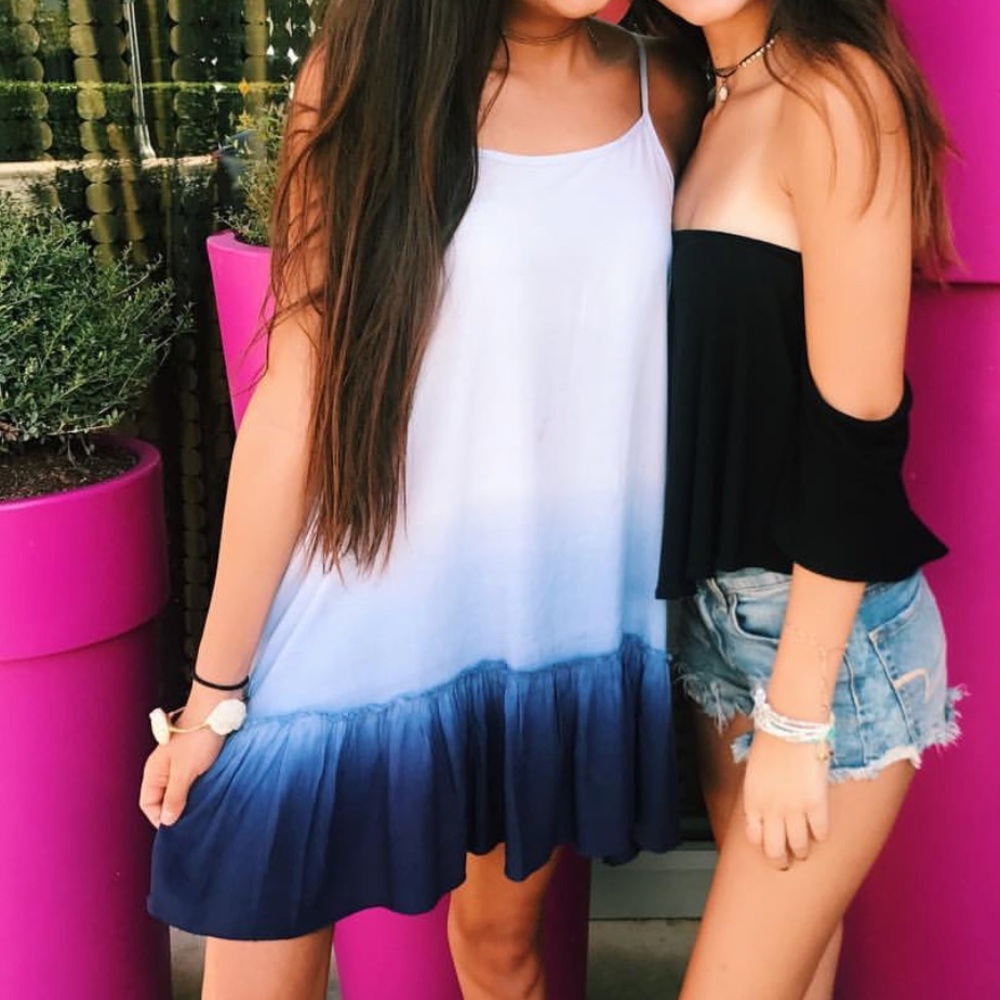 Blue dress- from local boutique